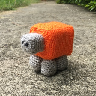 Meet Meep Sheep, the orange mascot of Minecraft & Meltdowns Autism support group